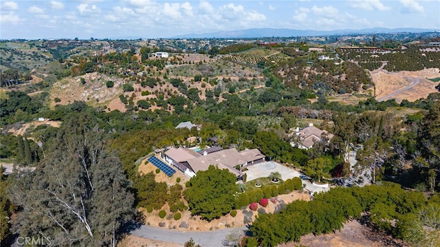 2465 Via Oeste Dr, Fallbrook, CA 92028 - aerial overview of property's location