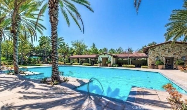 view of community pool