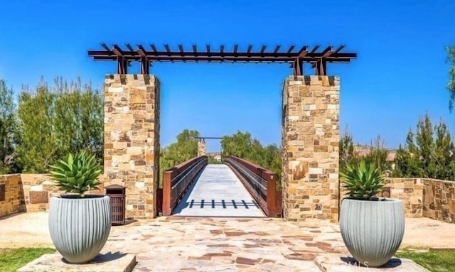 view of gate