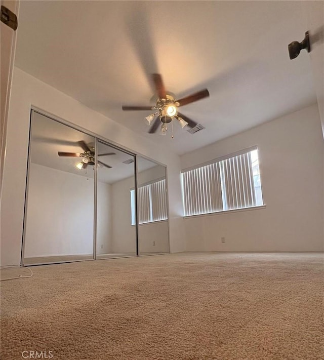 2615 Shalimar St, Camarillo, CA 93010 - spare room with a ceiling fan, plenty of natural light, and carpet flooring