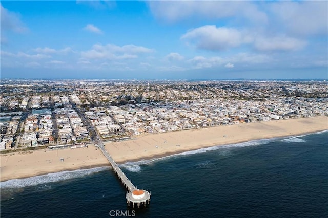 617 Crest Dr, Manhattan Beach, CA 90266 - bird's eye view of extended coastline