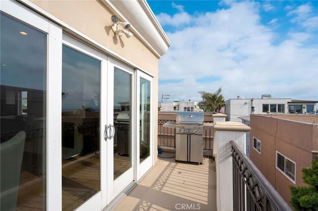617 Crest Dr, Manhattan Beach, CA 90266 - balcony with grilling area