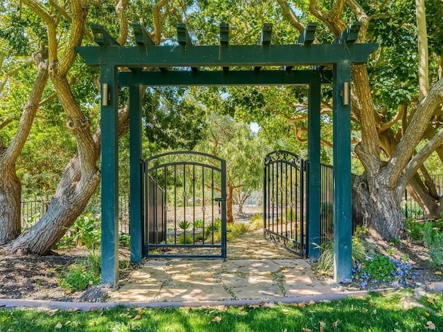 view of gate