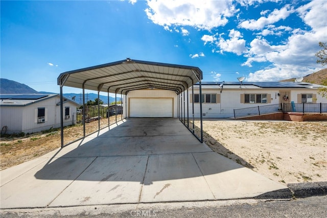 12859 Danbury St, Whitewater, CA 92282 - view of front of property featuring roof mounted solar panels