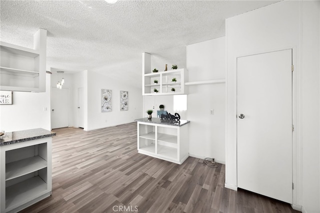 12859 Danbury St, Whitewater, CA 92282 - interior space with wood finished floors and a textured ceiling