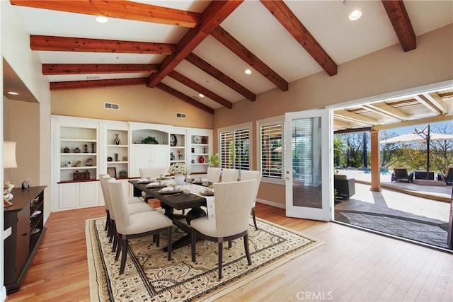 3988 Keri Way, Fallbrook, CA 92028 - dining room featuring light wood finished floors and recessed lighting