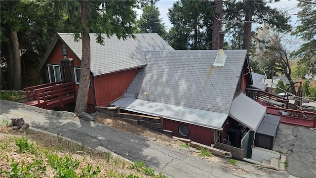 15 Ponderosa Pike, Running Springs, CA 92382 - aerial view of property and surrounding area