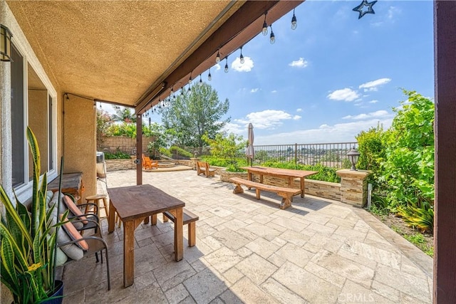 13837 Laguna St, La Mirada, CA 90638 - view of patio / terrace with a fenced backyard