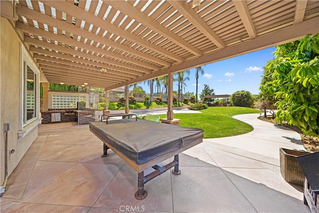 view of patio