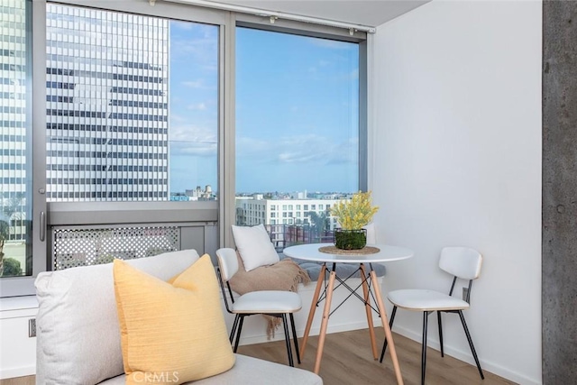 1155 S Grand Ave Unit 1011, Los Angeles, CA 90015 - sunroom with a view of city