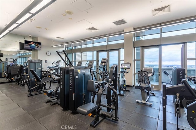 1155 S Grand Ave Unit 1011, Los Angeles, CA 90015 - view of workout area