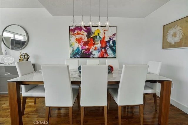 3141 Michelson Dr Unit 508, Irvine, CA 92612 - dining space with wood finished floors and baseboards