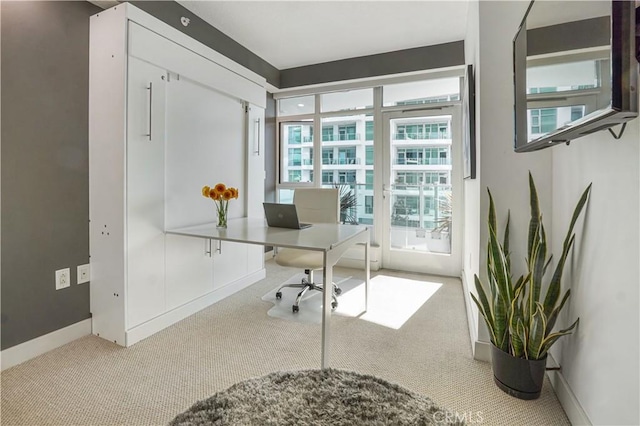 3141 Michelson Dr Unit 508, Irvine, CA 92612 - carpeted home office with baseboards