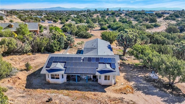 10634 Mesquite St, Oak Hills, CA 92344 - drone / aerial view featuring a mountain view