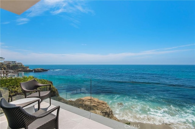 1715 Ocean Way, Laguna Beach, CA 92651 - balcony with a water view