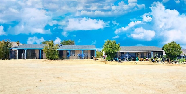 view of ranch-style home