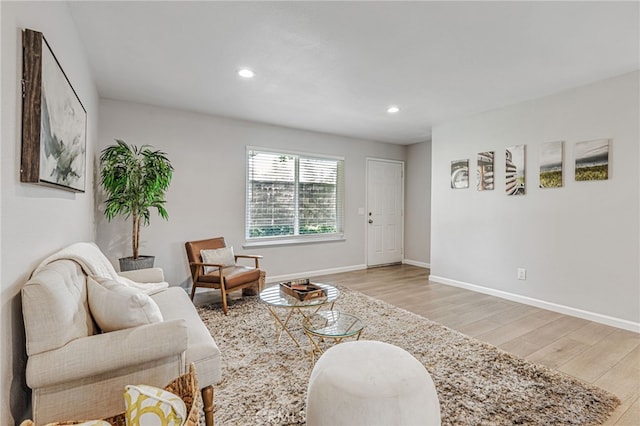 6633 Plymouth Rd, Stockton, CA 95207 - living area with light wood-style floors, recessed lighting, and baseboards