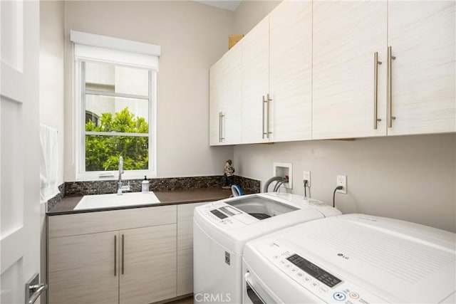21 Alexa Ln, Ladera Ranch, CA 92694 - laundry room with washing machine and dryer and cabinet space