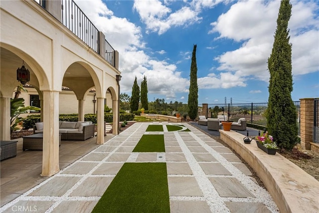 21 Alexa Ln, Ladera Ranch, CA 92694 - view of patio featuring an outdoor hangout area