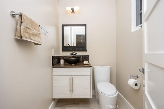 21 Alexa Ln, Ladera Ranch, CA 92694 - half bathroom featuring vanity and toilet