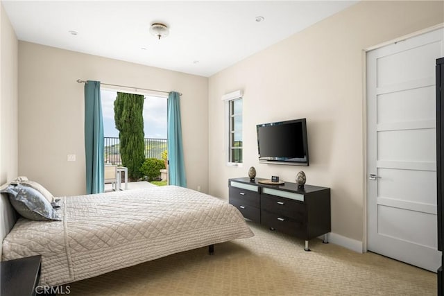 21 Alexa Ln, Ladera Ranch, CA 92694 - bedroom with access to exterior and light carpet