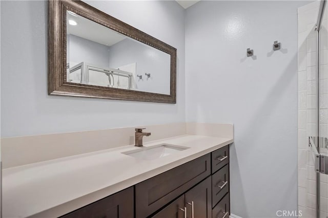 5414 Newcastle Ave Unit 66, Encino, CA 91316 - full bath with a shower stall and vanity