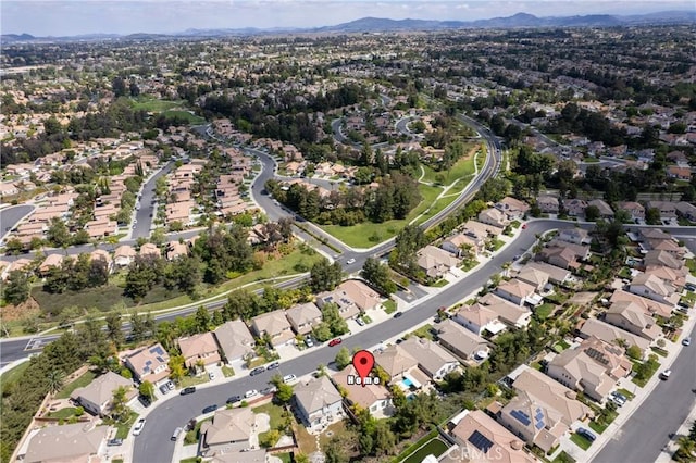 31937 Calle Galarza, Temecula, CA 92592 - aerial view of property and surrounding area featuring mountains and nearby suburban area
