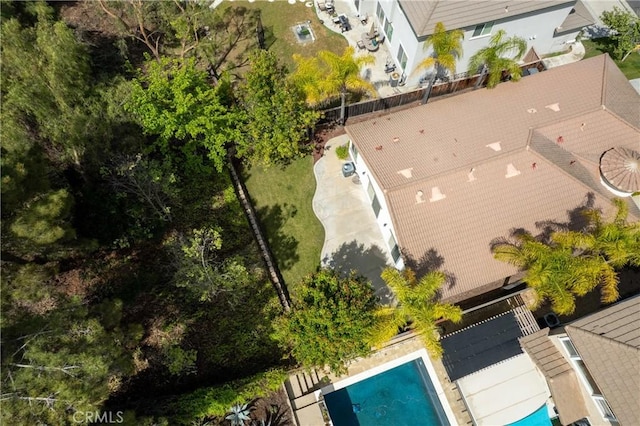 drone / aerial view