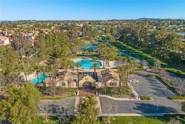 aerial view