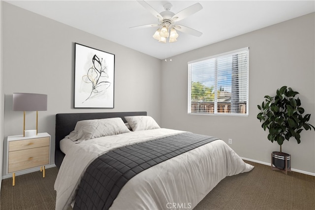 31937 Calle Galarza, Temecula, CA 92592 - bedroom featuring carpet flooring, baseboards, and ceiling fan