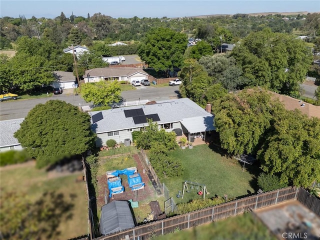 aerial view