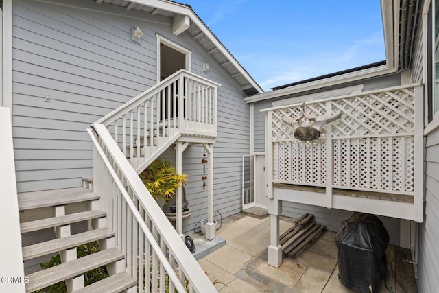 exterior space with a patio