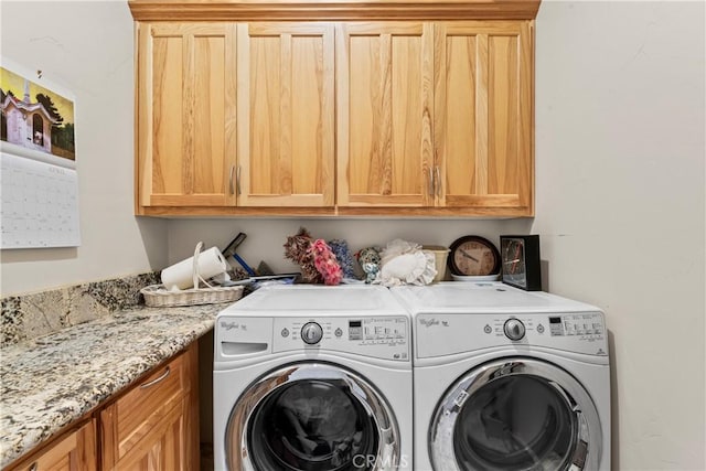 1305 Montreal Dr, Lake Arrowhead, CA 92352 - laundry room with separate washer and dryer and cabinet space