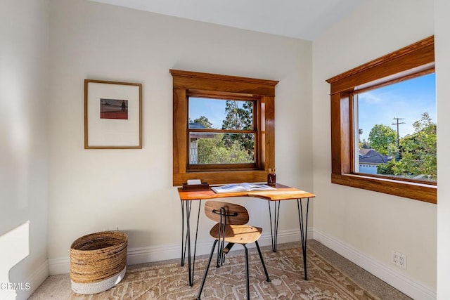 1954 Primrose Ave, South Pasadena, CA 91030 - home office with plenty of natural light