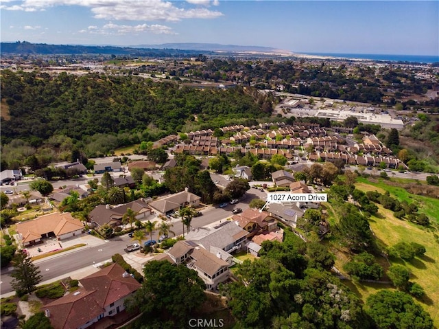 birds eye view of property featuring a residential view
