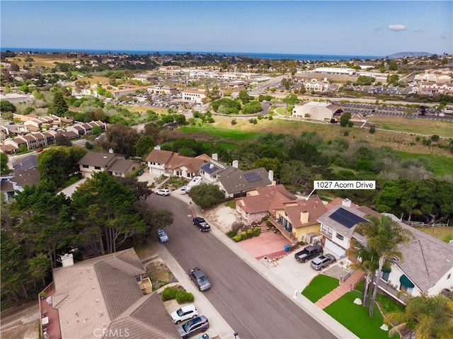 birds eye view of property featuring a residential view