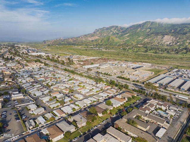 327331 S Steckel Dr, Santa Paula, CA 93060 - birds eye view of property with a residential view and a mountain view