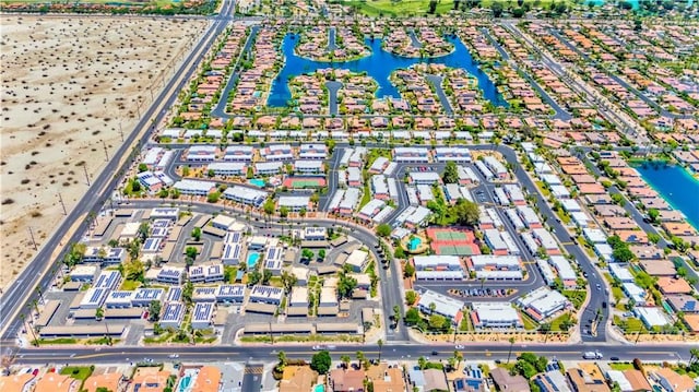 69645 Antonia Way, Rancho Mirage, CA 92270 - aerial view of property's location featuring a large body of water
