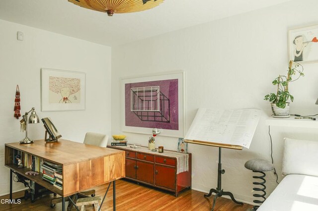 1241 Solita Rd, Pasadena, CA 91103 - office with light wood-style flooring