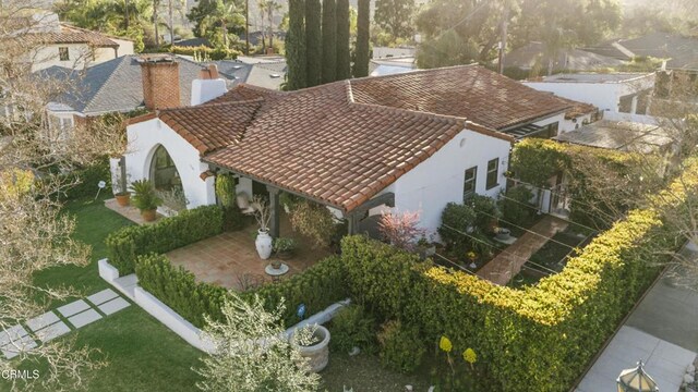 1241 Solita Rd, Pasadena, CA 91103 - bird's eye view