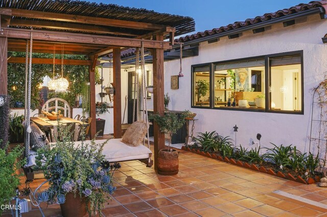 1241 Solita Rd, Pasadena, CA 91103 - view of patio / terrace