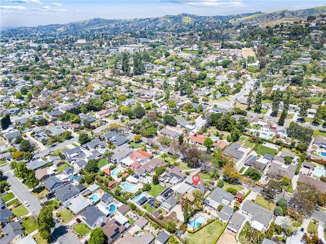 drone / aerial view