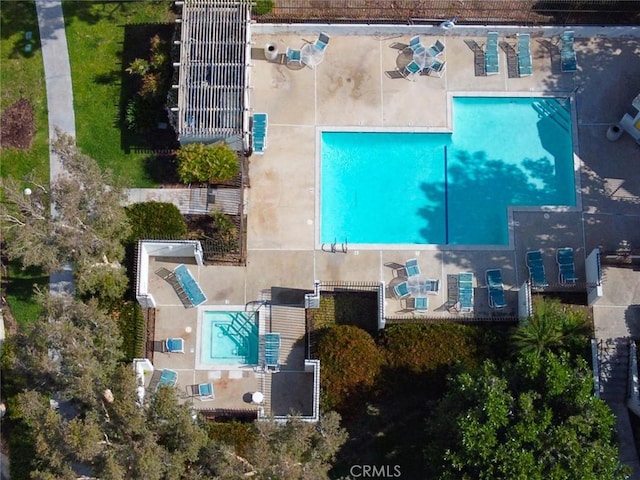 166 N Singingwood St Unit 9, Orange, CA 92869 - aerial view