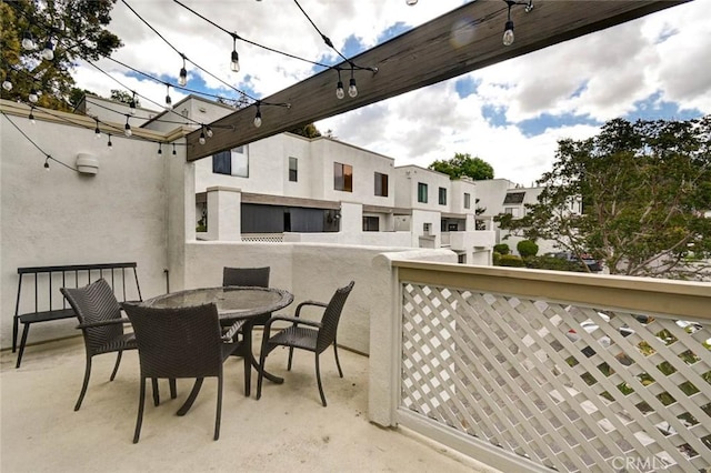 166 N Singingwood St Unit 9, Orange, CA 92869 - view of patio featuring outdoor dining space
