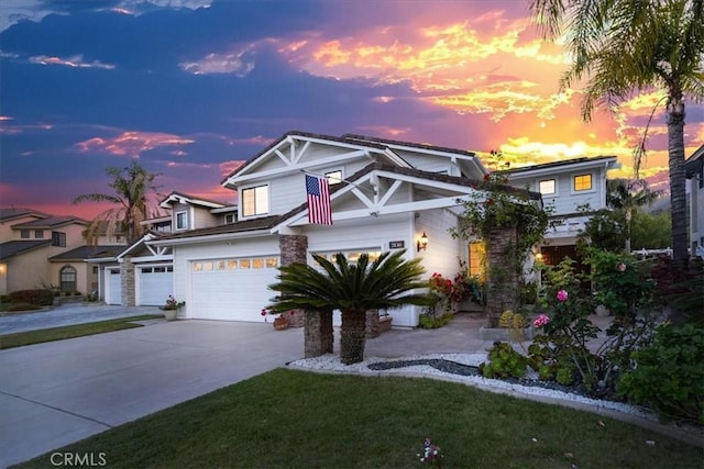 2830 Mount Niguel Cir, Corona, CA 92882 - view of front of property featuring an attached garage and driveway