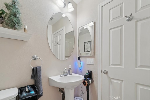 bathroom with toilet