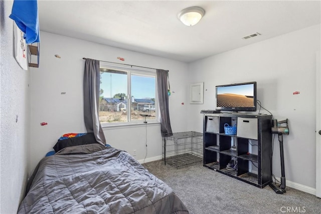 14544 Jelan Ave, Apple Valley, CA 92307 - bedroom featuring visible vents, carpet, and baseboards