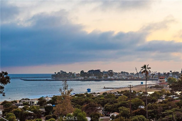 property view of water