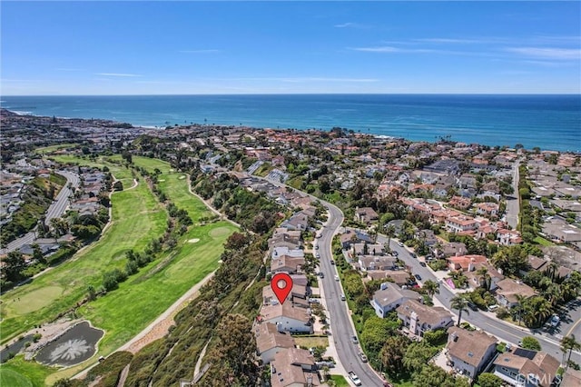 3118 Calle Grande, San Clemente, CA 92672 - aerial view with a water view, a residential view, and view of golf course