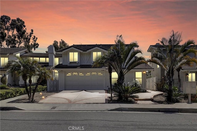 3118 Calle Grande, San Clemente, CA 92672 - view of front of property featuring fence, a garage, and driveway